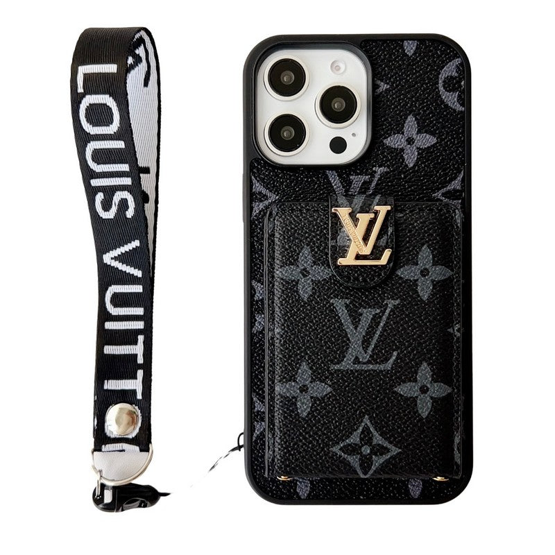 Luxus Classic Color Crossbody iPhone tok
