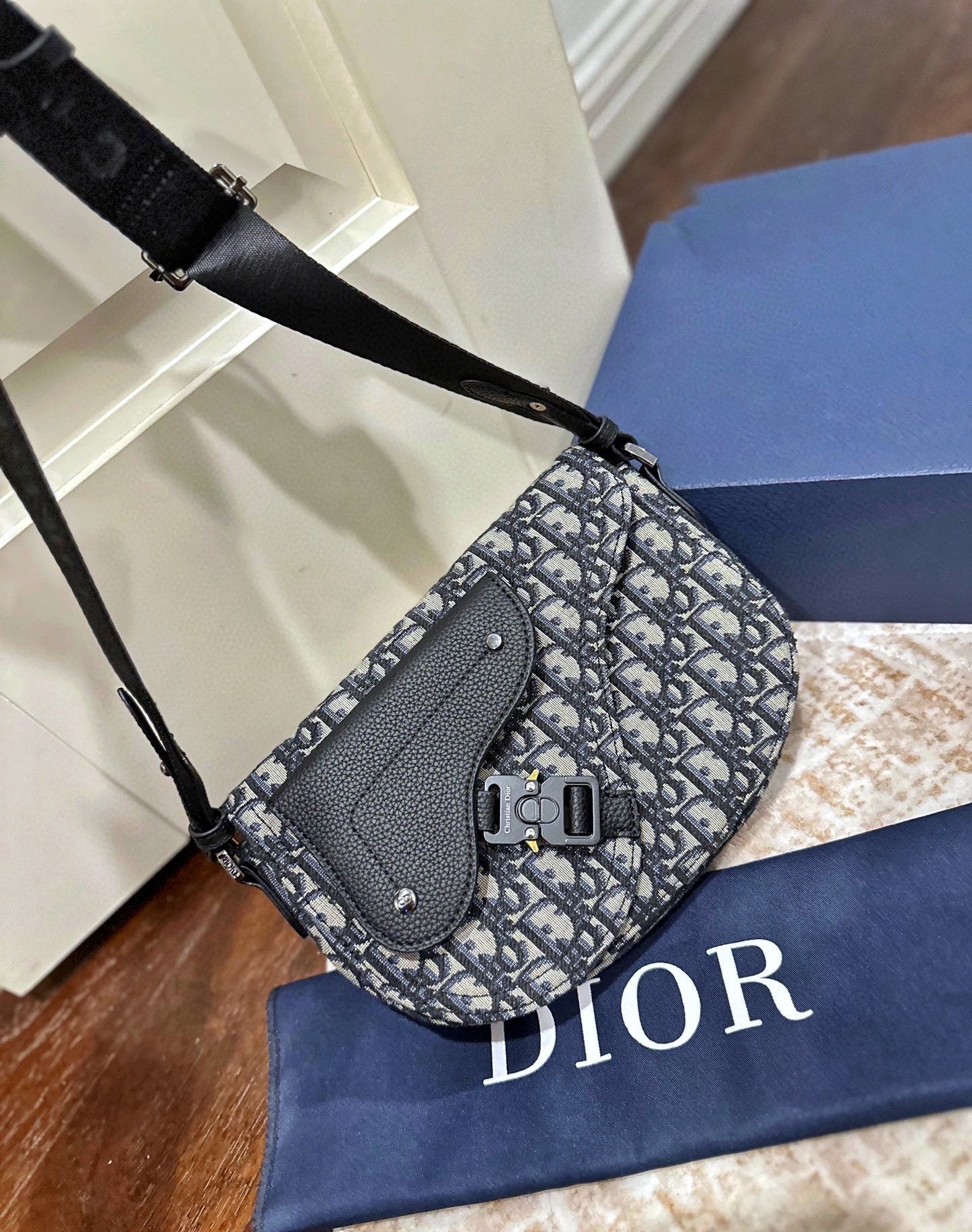 Vintage Monogram Sadel Crossbody