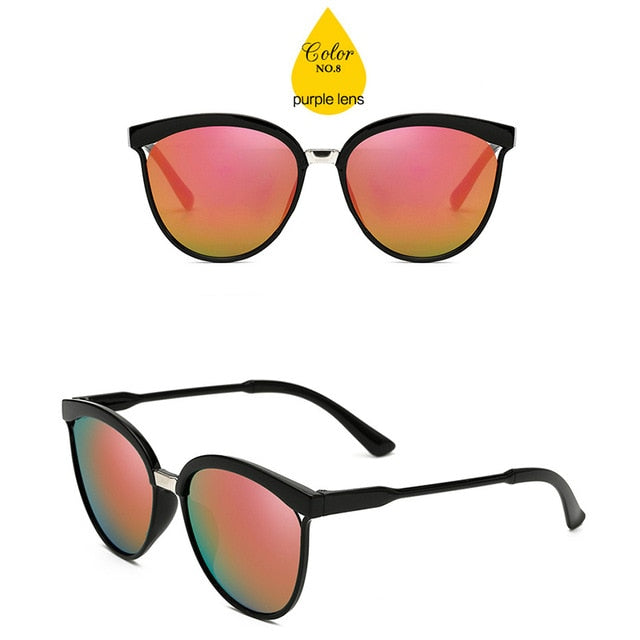 LeonLion Candies Márka Designer Macskaszem Napszemüvegek Női Luxus Műanyag Napszemüvegek Klasszikus Retro Outdoor Oculos De Sol Gafas
