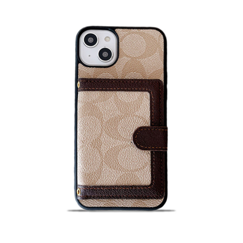 Klasické puzdro na iPhone s peňaženkou a crossbody remienkom biele -XK240402