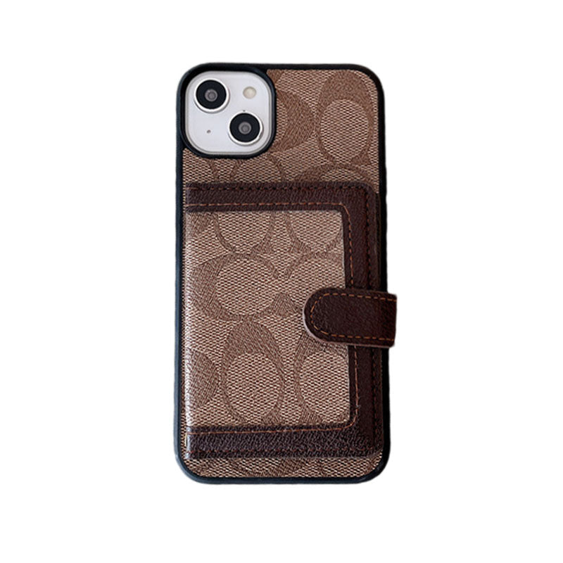 Klasické puzdro na iPhone s peňaženkou a crossbody remienkom biele -XK240402