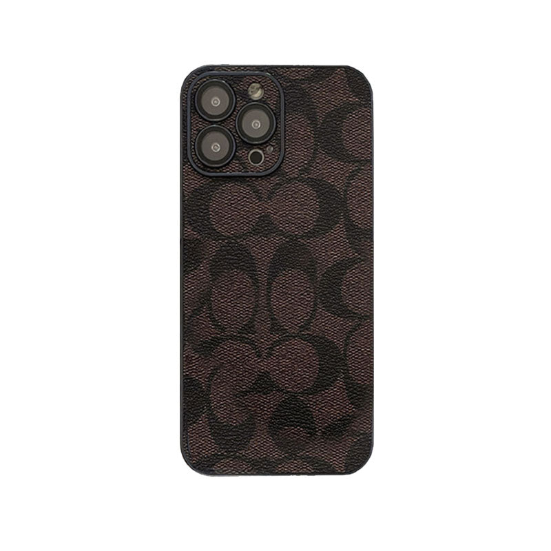 Klasyczne etui na iPhone'a Kawowe -QB240402