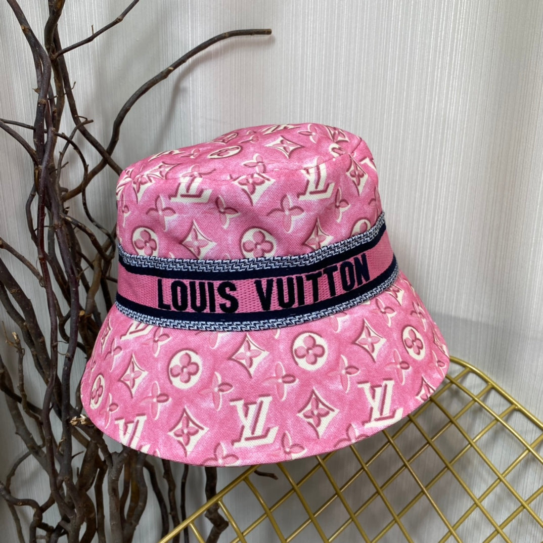 Luxury Monogram Webbing Bucket Hat