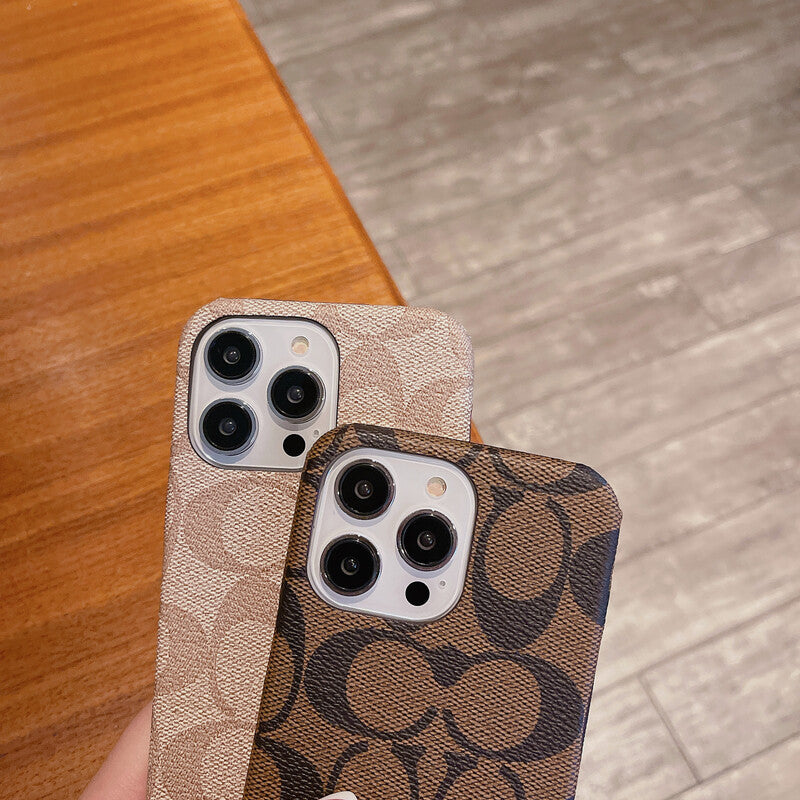 Klassische klassische iPhone-Hülle Braun -JDK241426