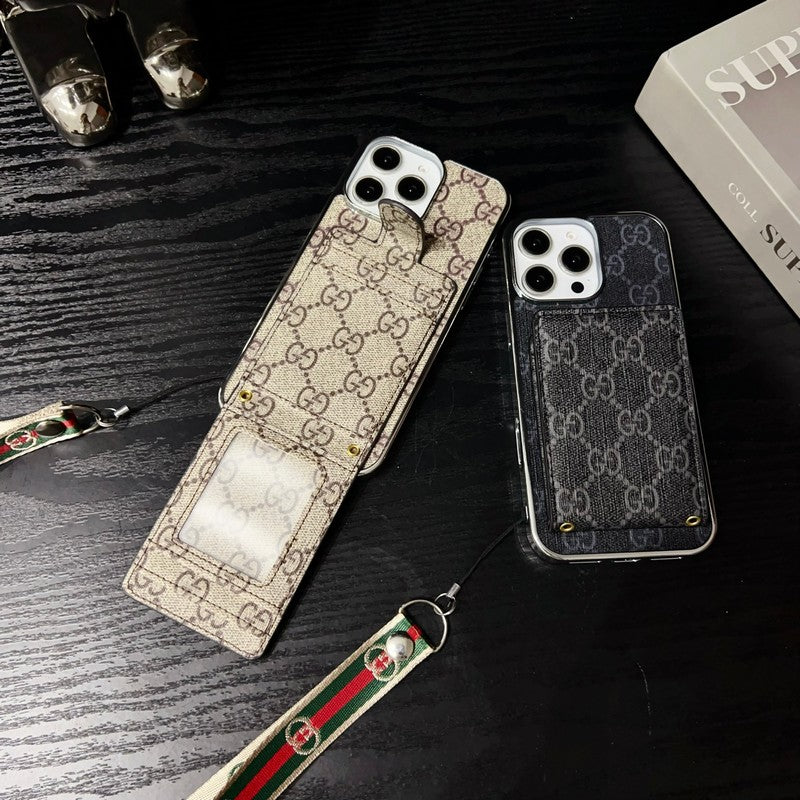 Hochwertige iPhone-Hülle mit Handkette