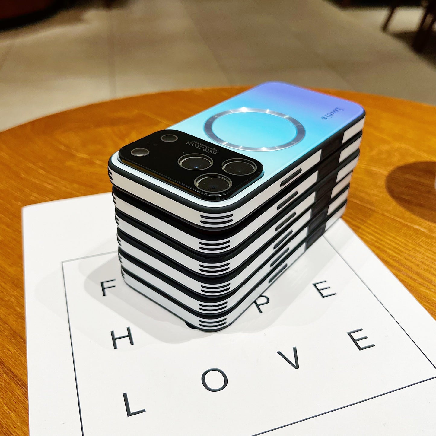 MagSafe Magnetic Gradient Phone Case with Lens Protection