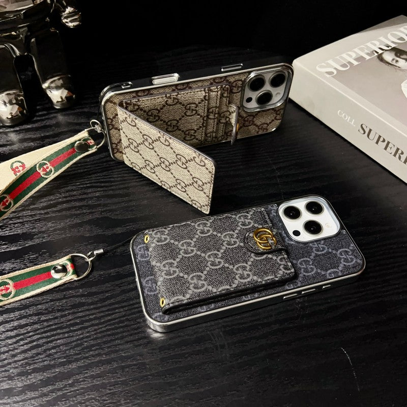 Hochwertige iPhone-Hülle mit Handkette