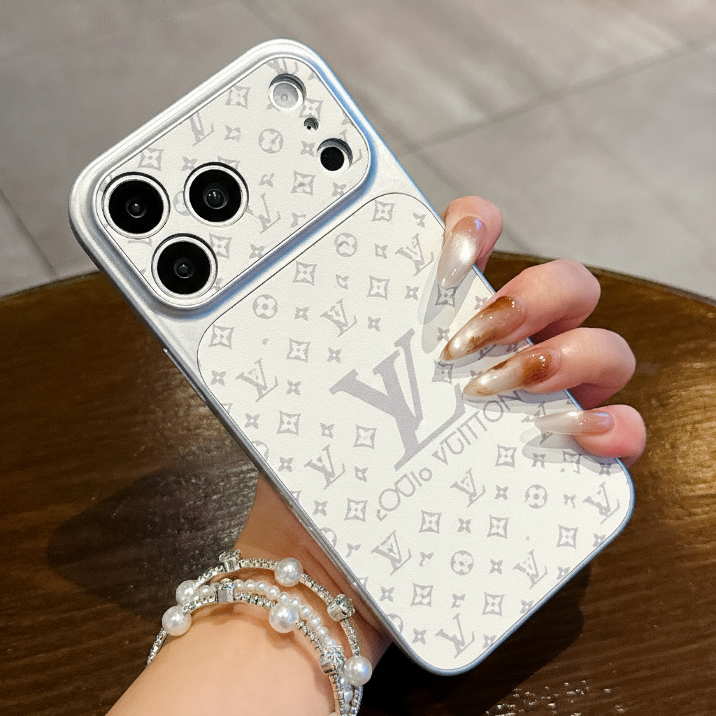 Luxusné puzdro na iPhone s reliéfnym vzorom