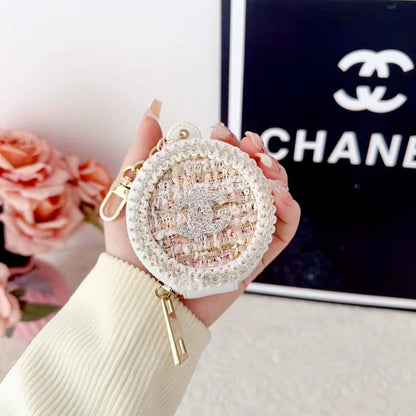 Estojo LUXUOSO CHANEL Airpods com espelho
