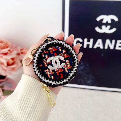 Estojo LUXUOSO CHANEL Airpods com espelho