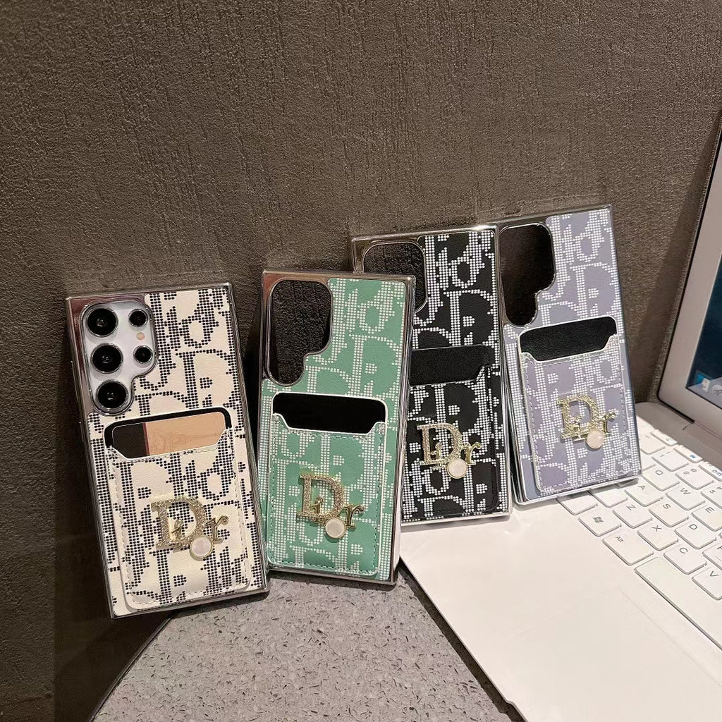 Elegáns, ikonikus divatos Samsung tok kártyatartó zsebbel