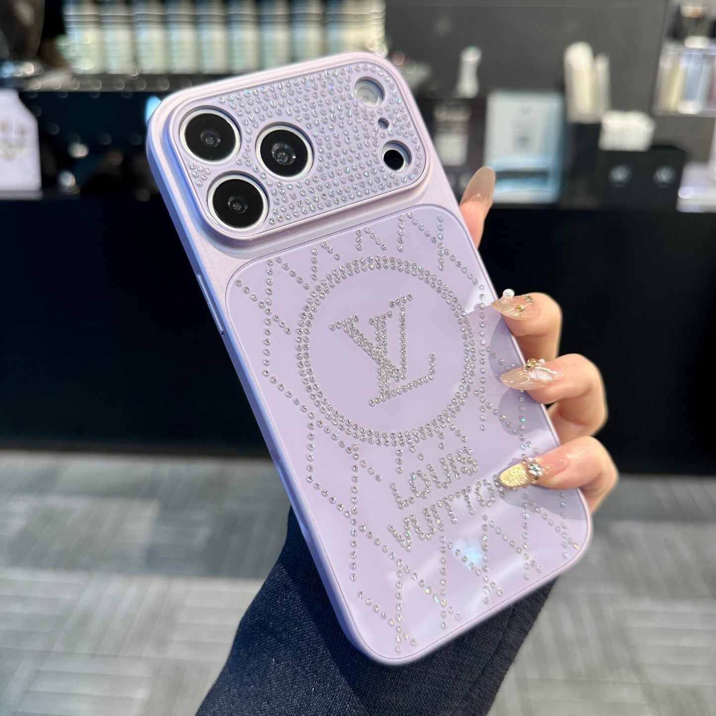 Custodia per iPhone in pelle avanzata con portafoglio e cinturino marrone