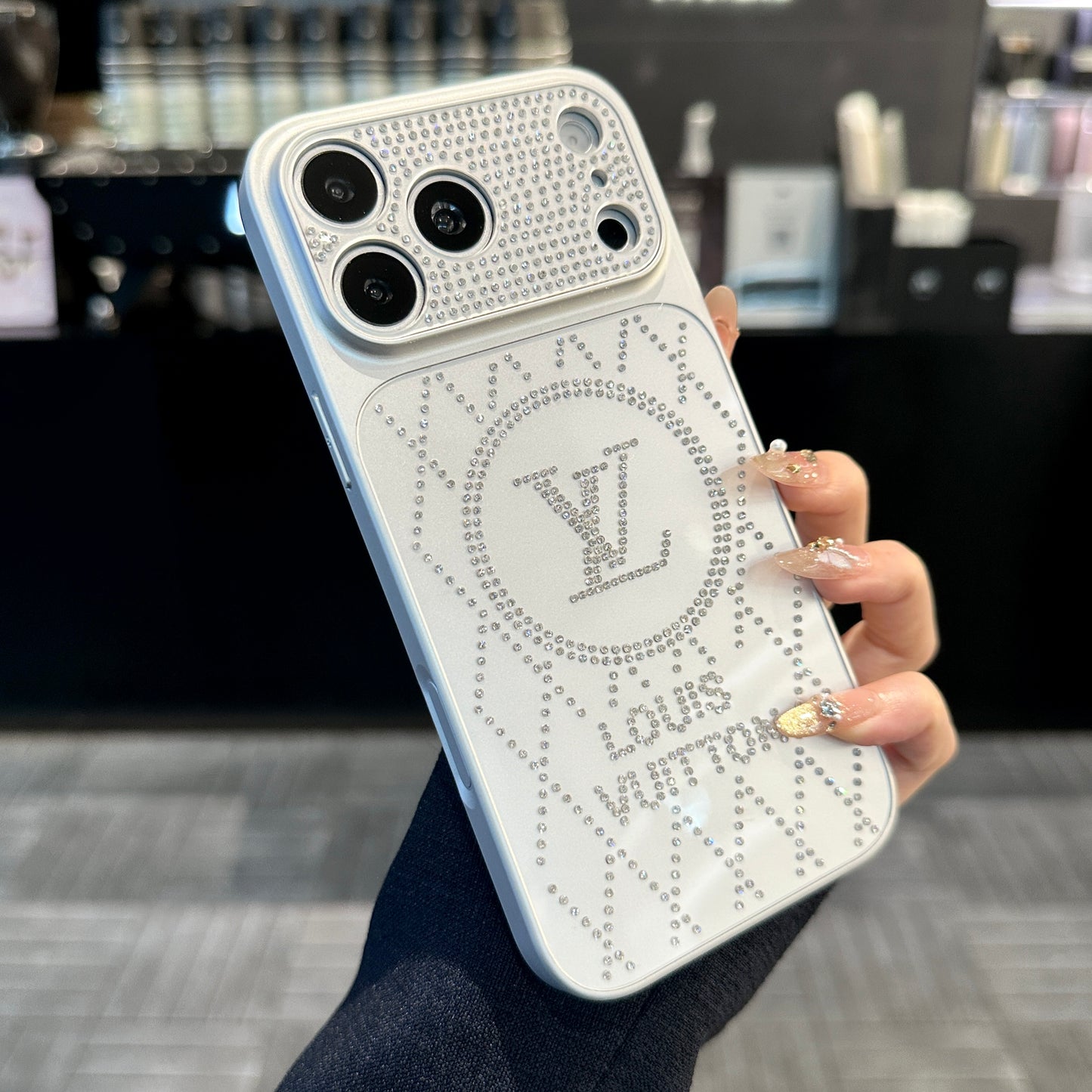 Custodia per iPhone in pelle avanzata con portafoglio e cinturino marrone