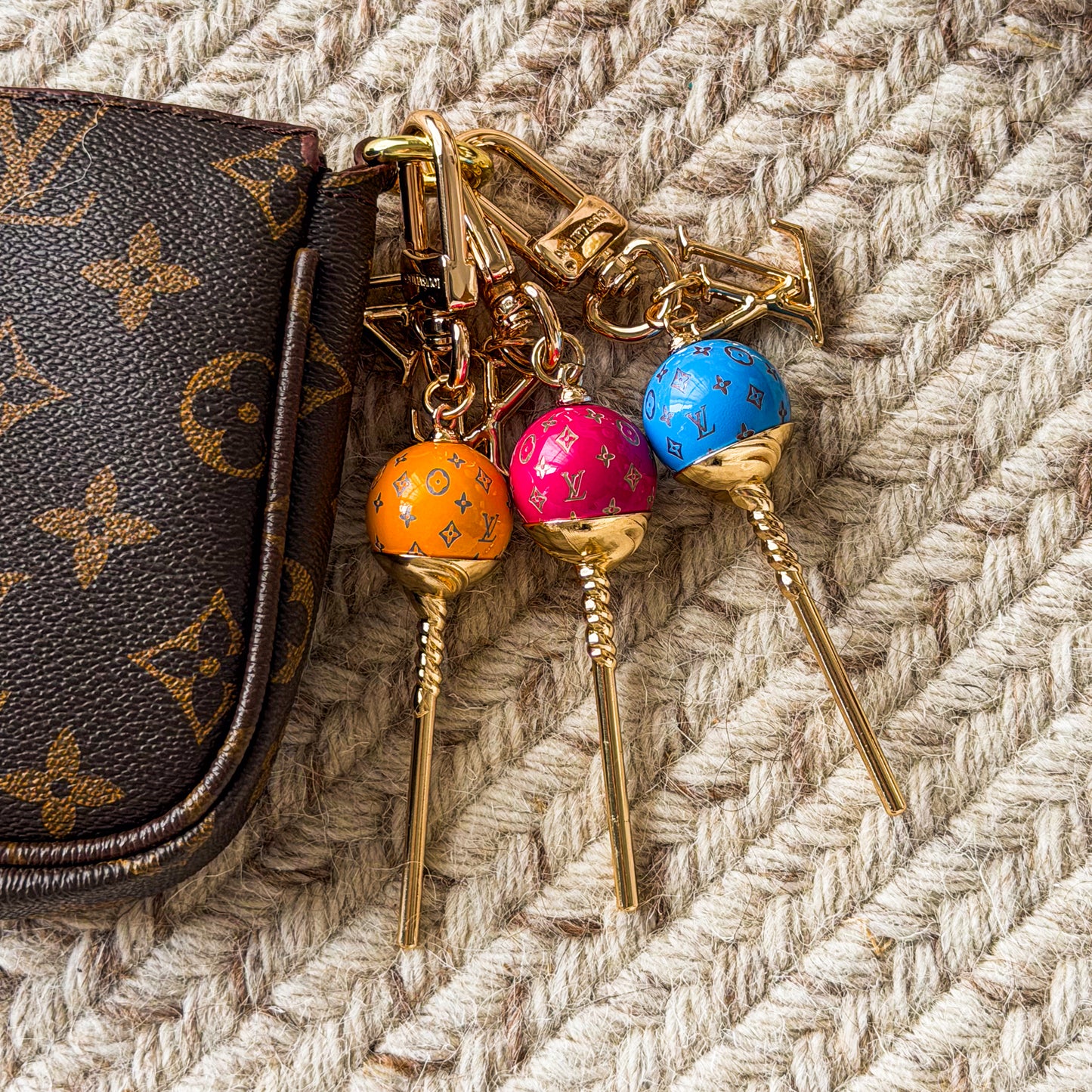 Candy Series Bag Charm Keychain