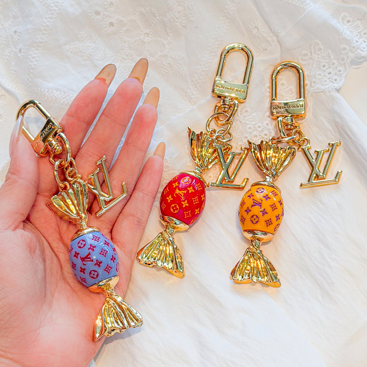 Candy Series Bag Charm Keychain