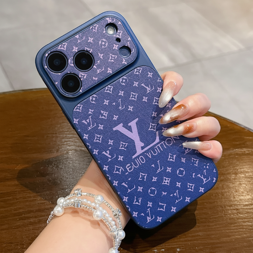 Luxusné puzdro na iPhone s reliéfnym vzorom