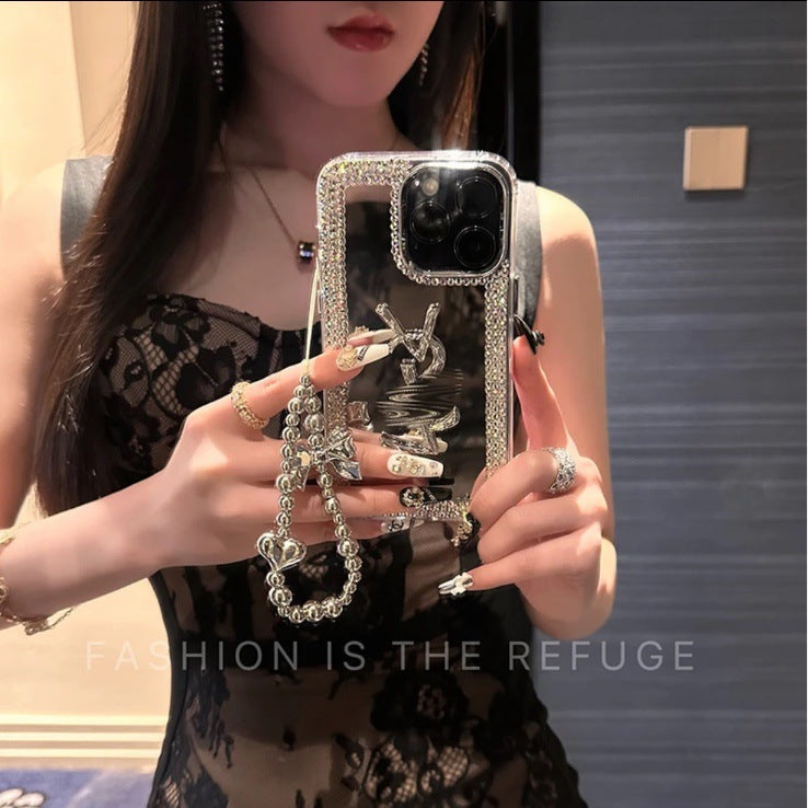Glamouröse Kosmetikspiegel-iPhone-Hülle – Make-up-Stil für unterwegs!