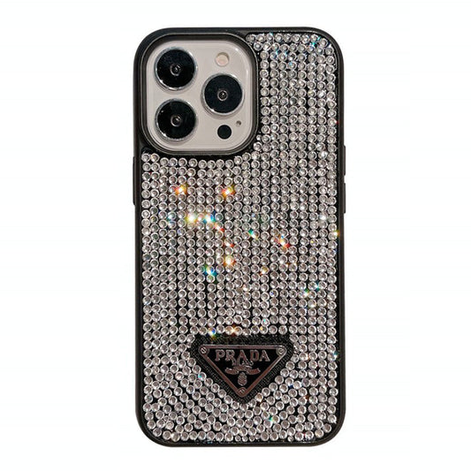 Luksus Diamond Crossbody Chain iPhone etui