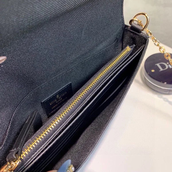 Vintage Monogram Obálka Řetízek Crossbody