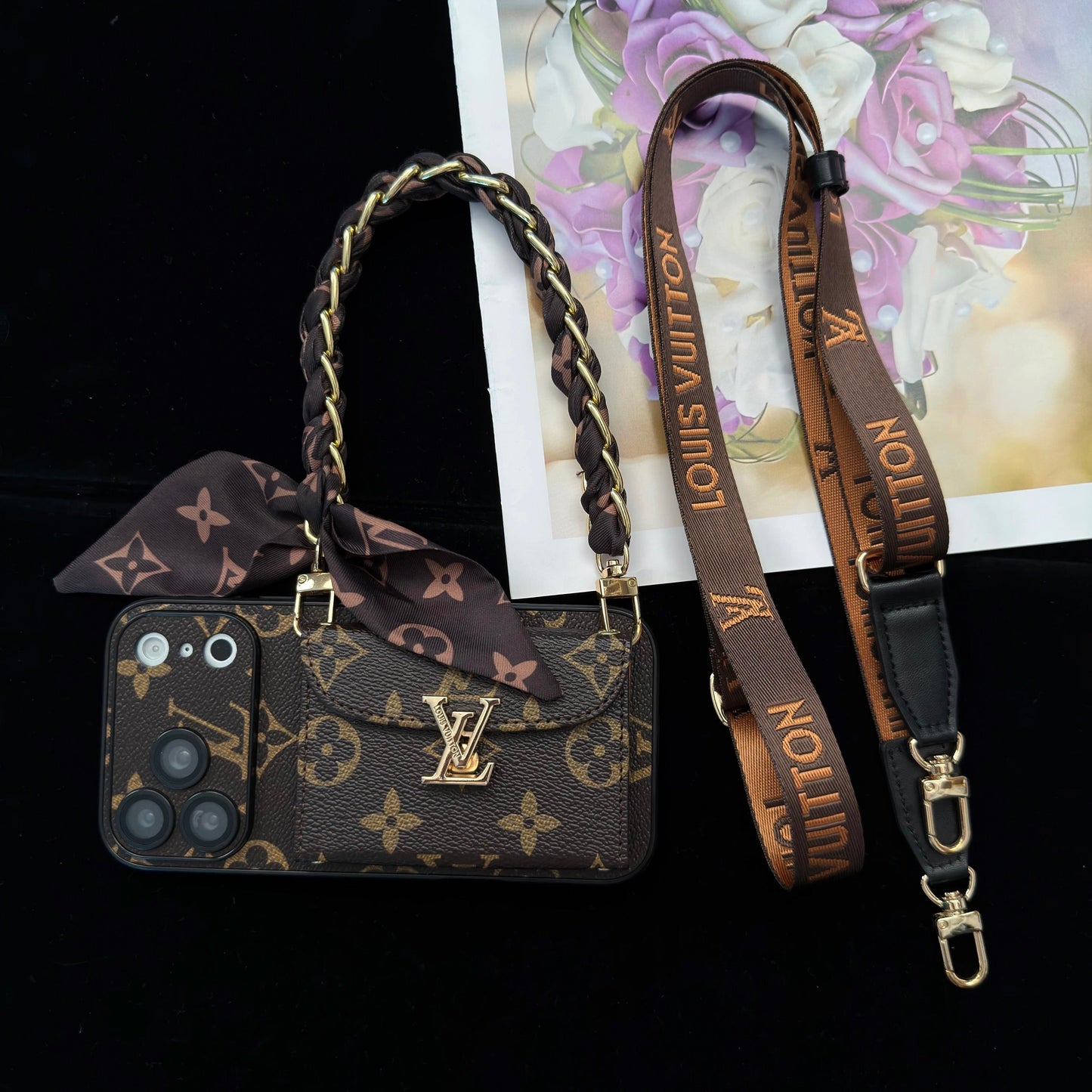 Nové puzdro na telefón Classic Luxury Card Holder 02（1）