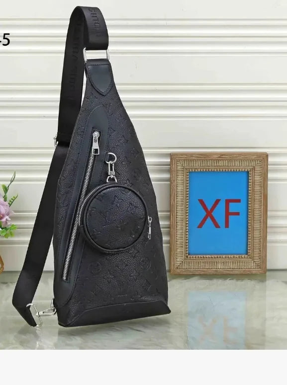 Minimalistisk aftagelig pose Crossbody brysttaske