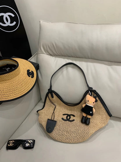 Summer Chic Straw Bag