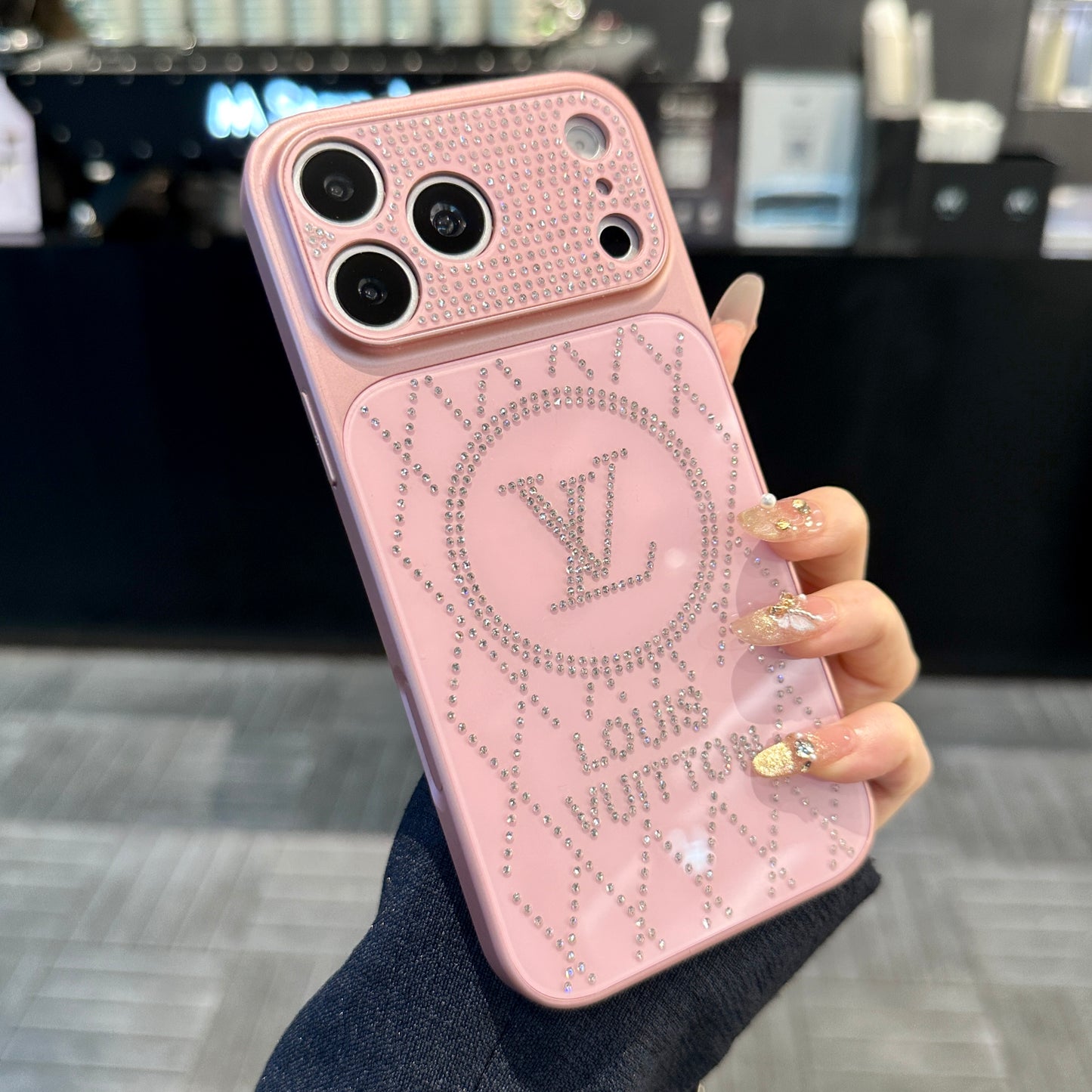 Custodia per iPhone in pelle avanzata con portafoglio e cinturino marrone