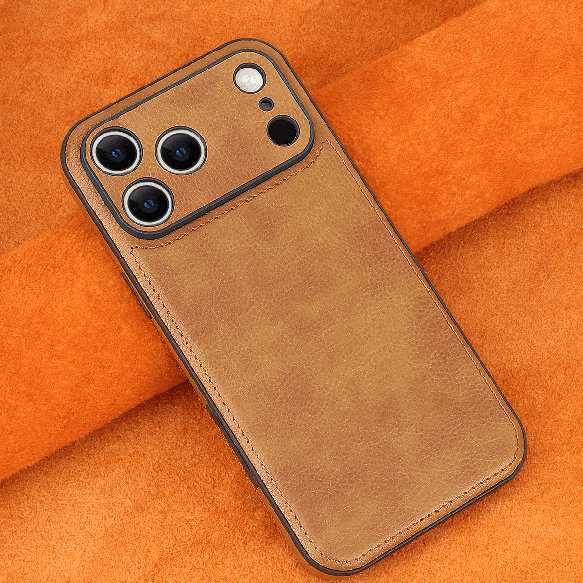 Kryt na iPhone z pravé kůže kompatibilní se všemi modely
