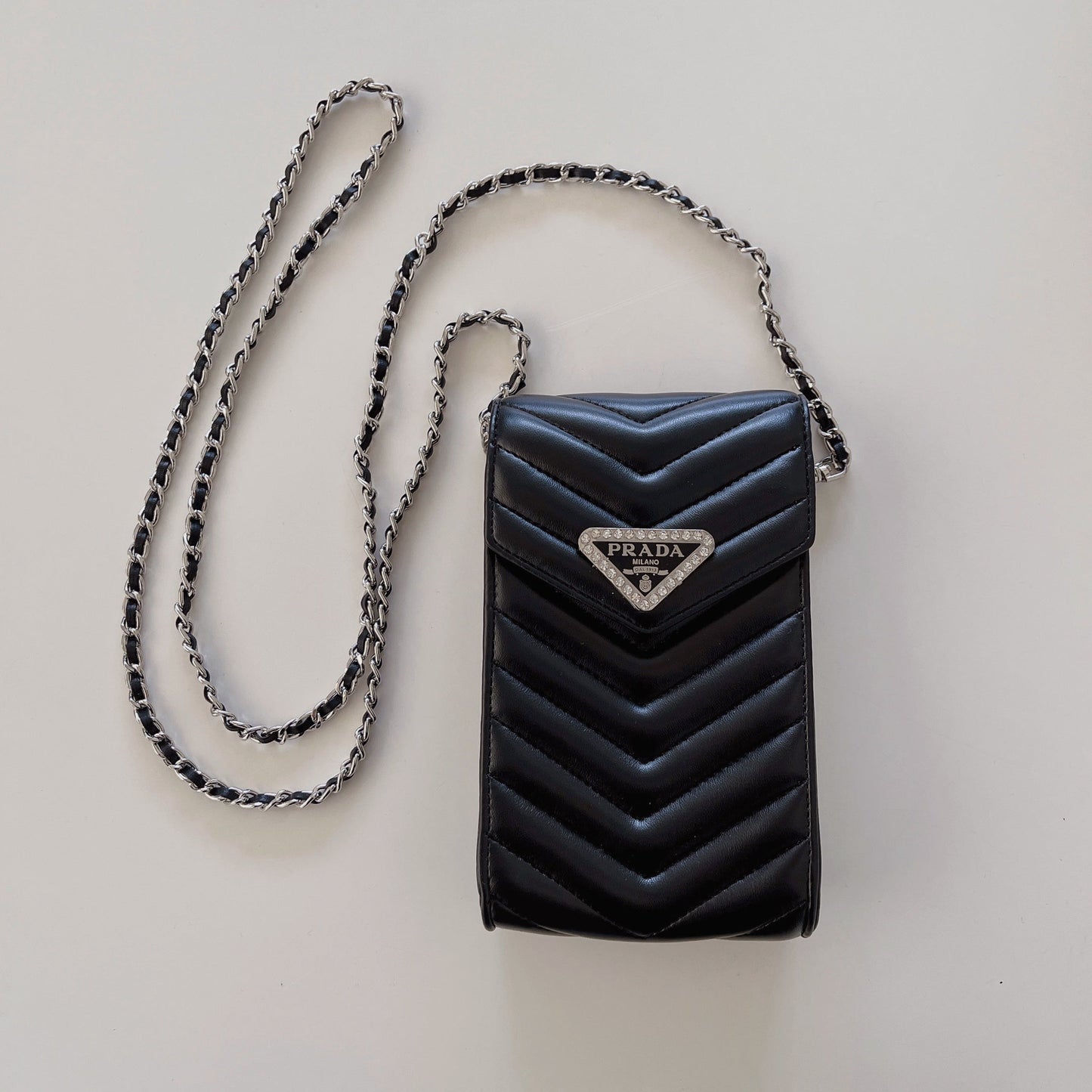 Skórzana torba na telefon typu crossbody