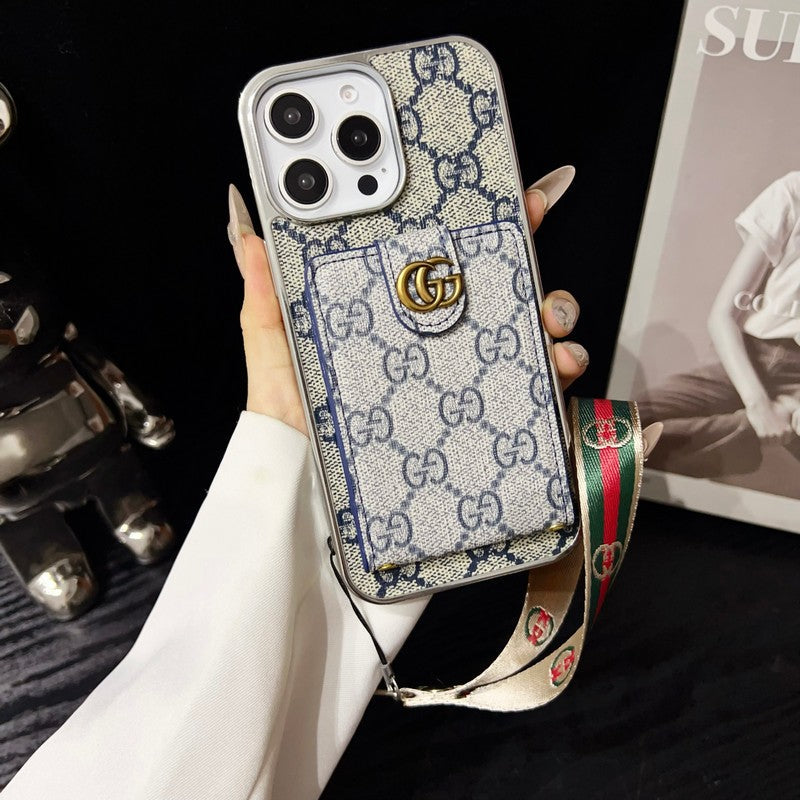 Hochwertige iPhone-Hülle mit Handkette