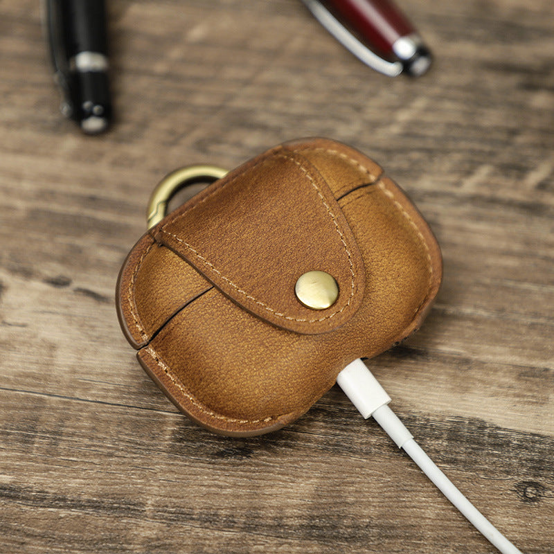 Etui z prawdziwej skóry do słuchawek AirPods Pro/Pro2/3
