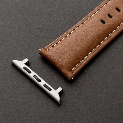 Pulseira de couro genuíno para Apple Watch