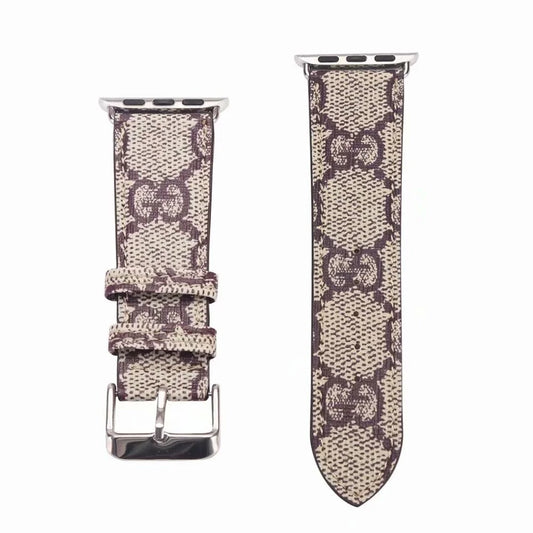 Correa de cuero de alta calidad para Apple Watch.