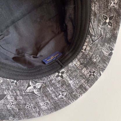 Luxury Monogram Embroidered Bucket Hat