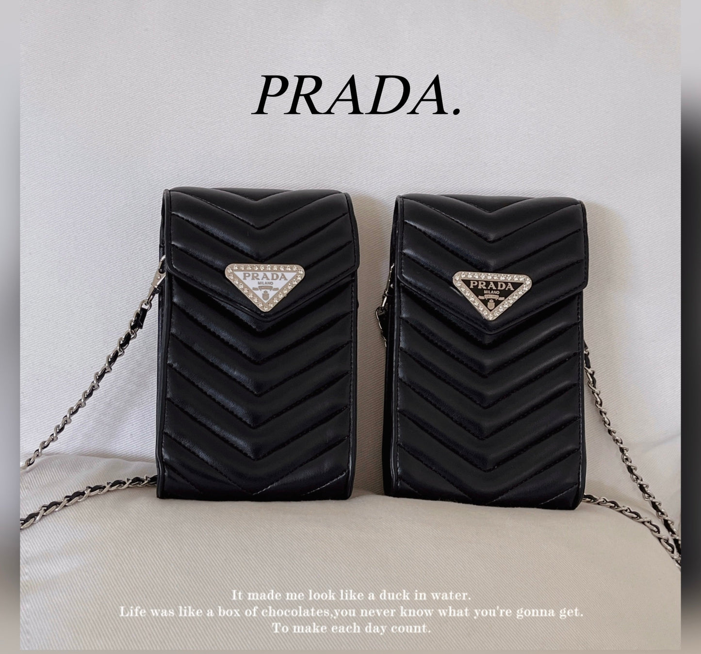Skórzana torba na telefon typu crossbody