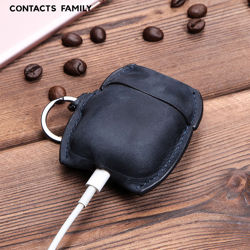 Echt lederen AirPods 1/2 hoesje