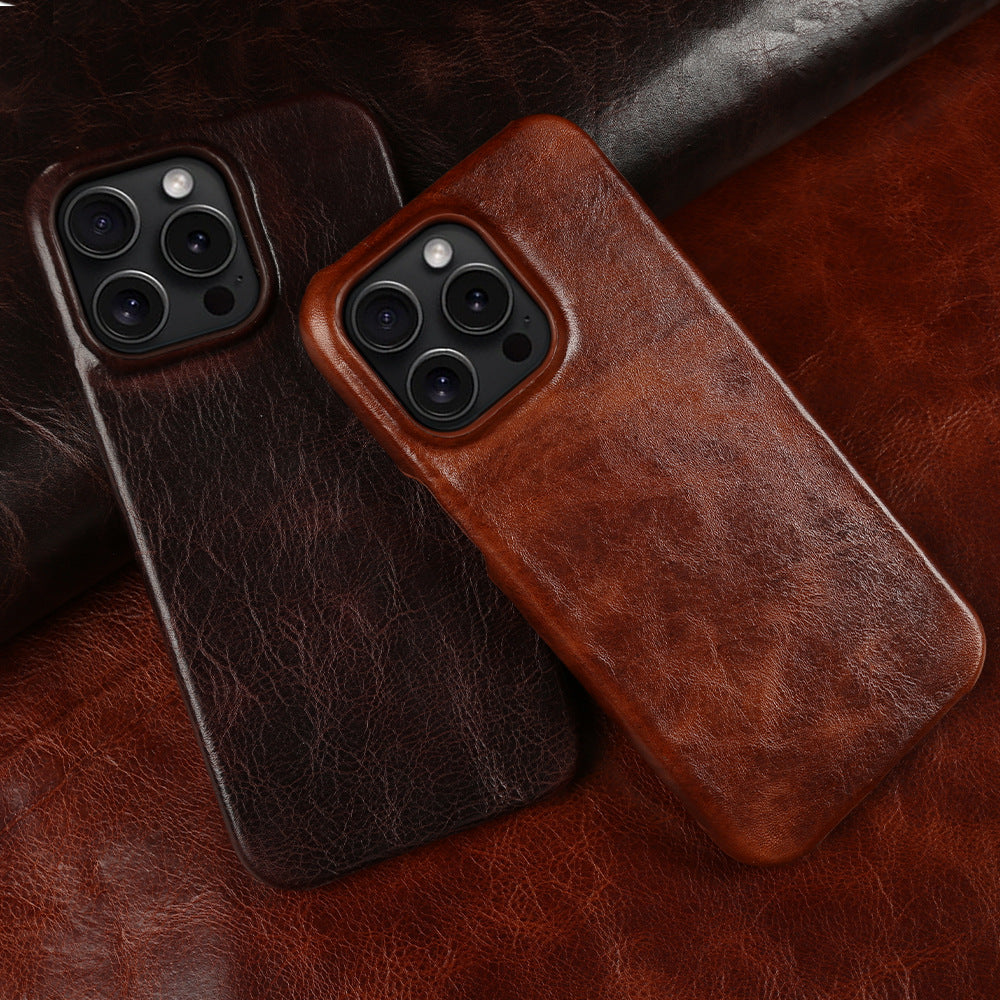 Etui na iPhone'a z prawdziwej skóry
