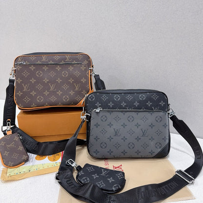Klassinen Monogram Trio Messenger Bag - Muodikas must-Have 011