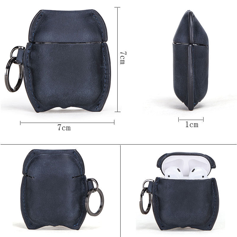 Echt lederen AirPods 1/2 hoesje