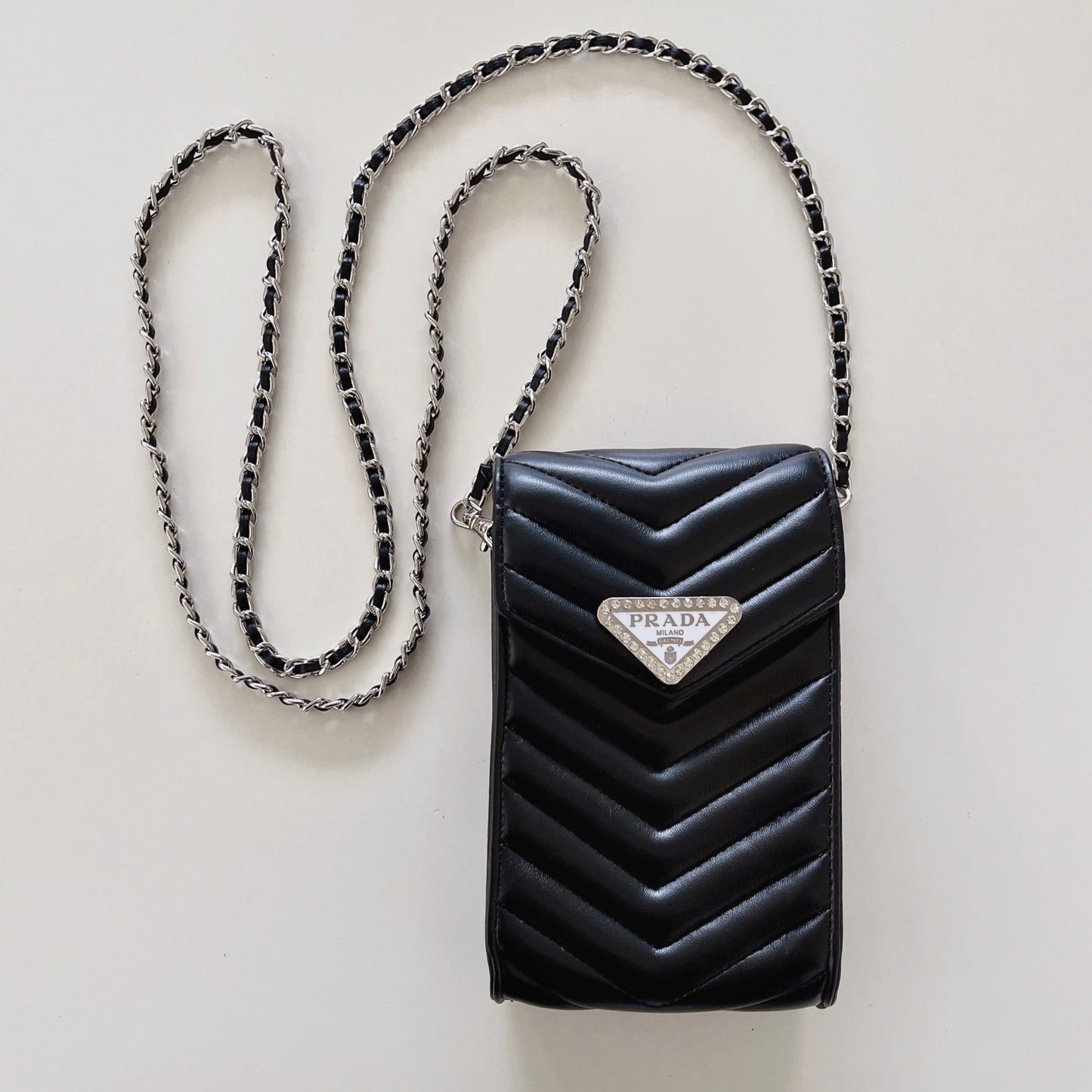 Skórzana torba na telefon typu crossbody