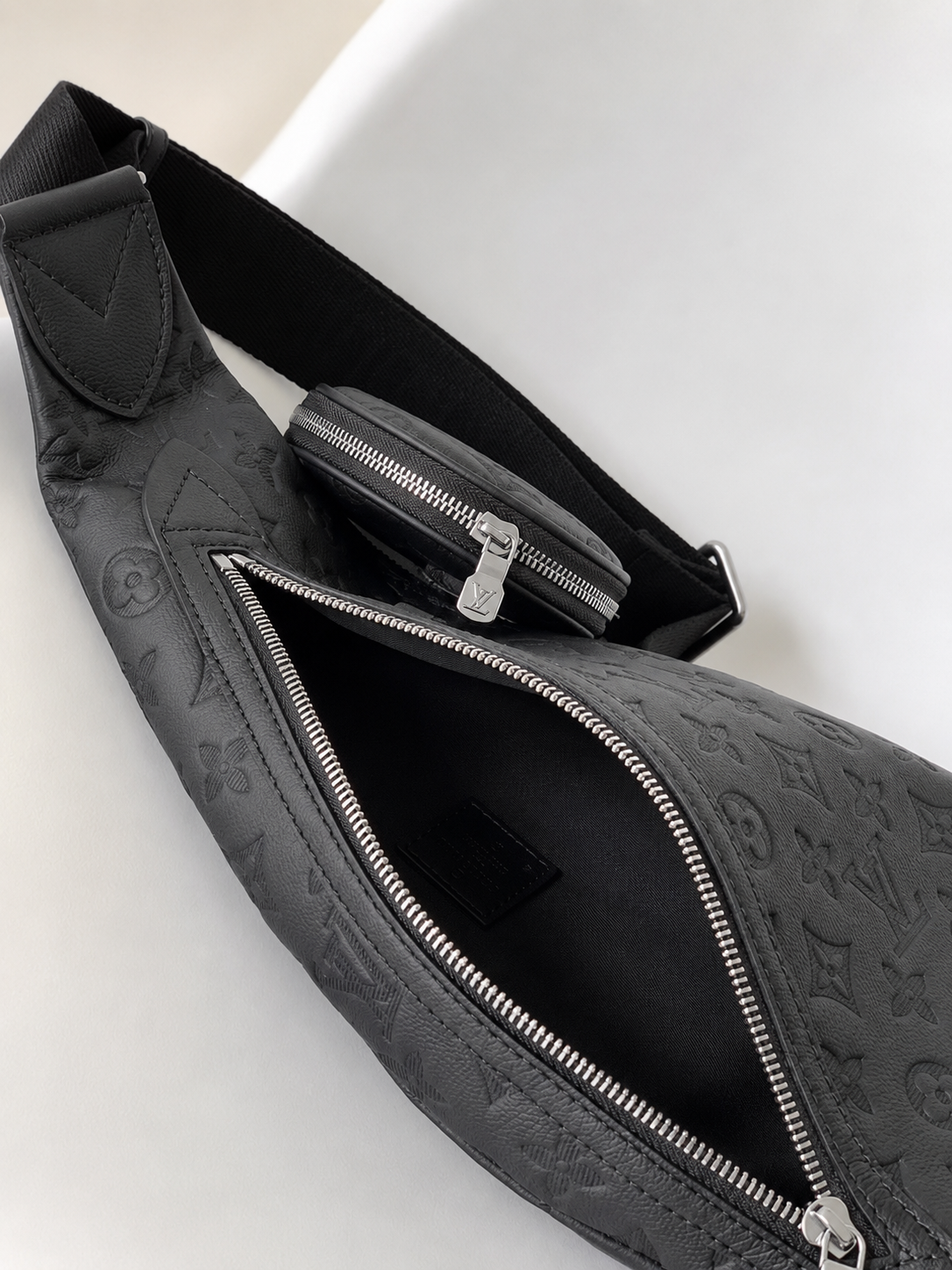 Minimalistisk aftagelig pose Crossbody brysttaske