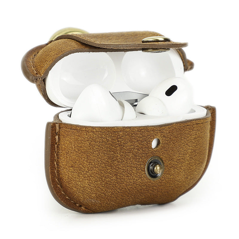 Etui z prawdziwej skóry do słuchawek AirPods Pro/Pro2/3