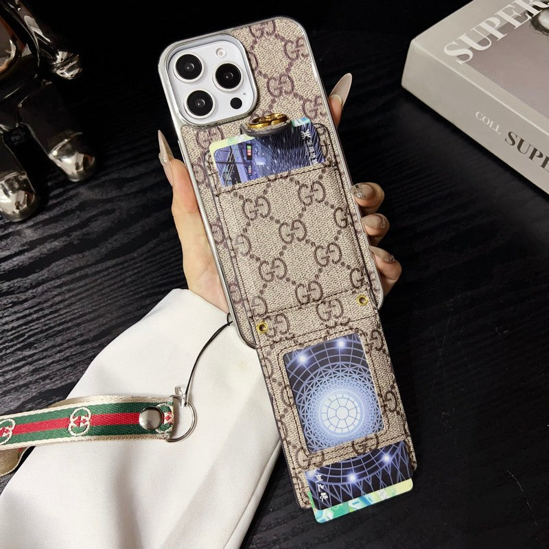 Hochwertige iPhone-Hülle mit Handkette