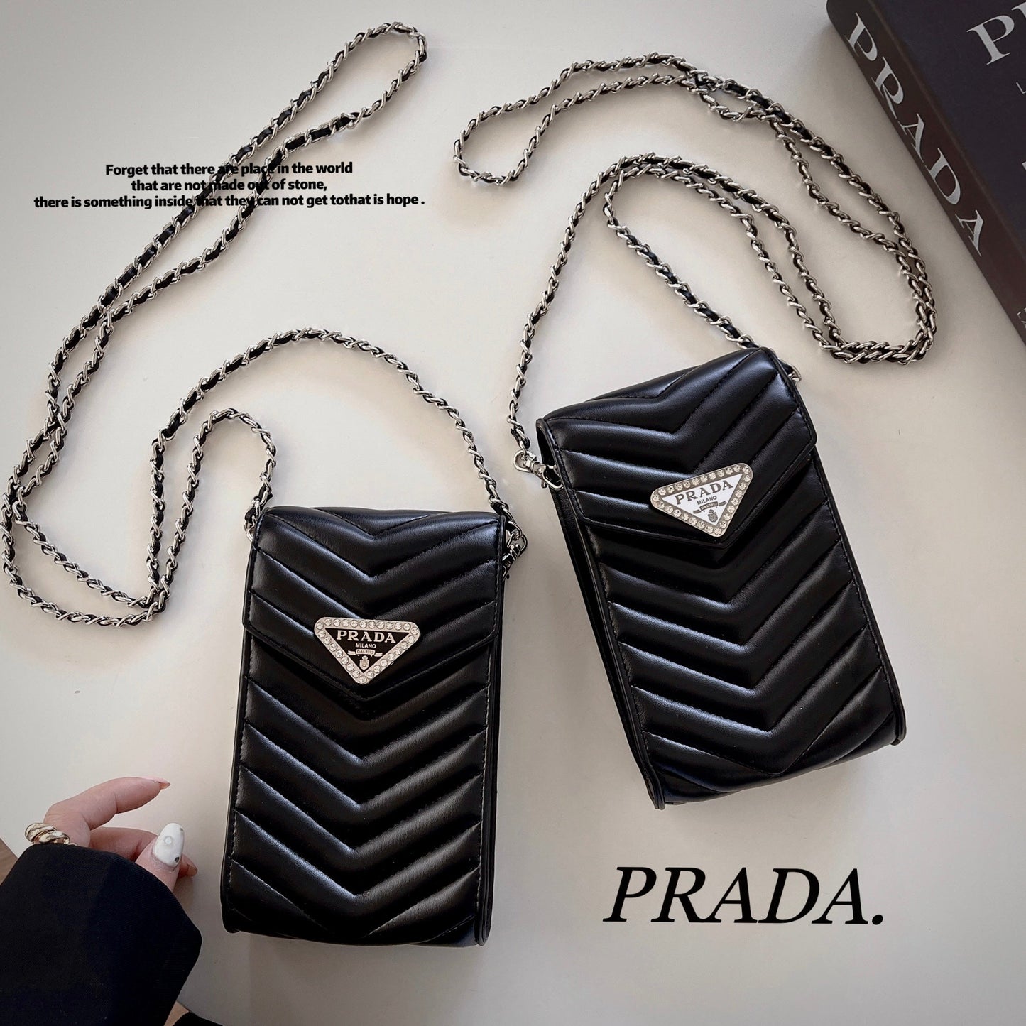 Skórzana torba na telefon typu crossbody
