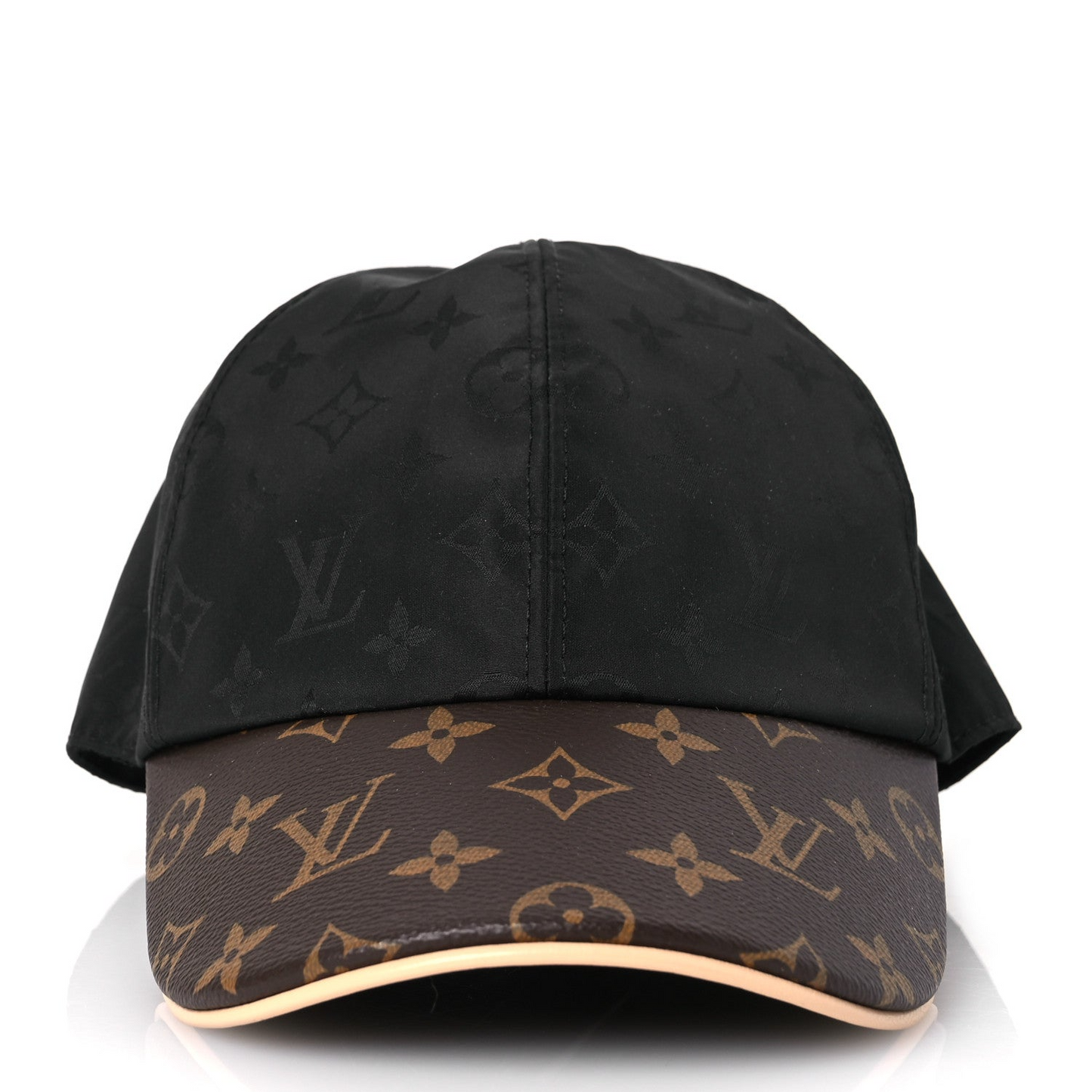 Black Contrast Brim Baseball Cap