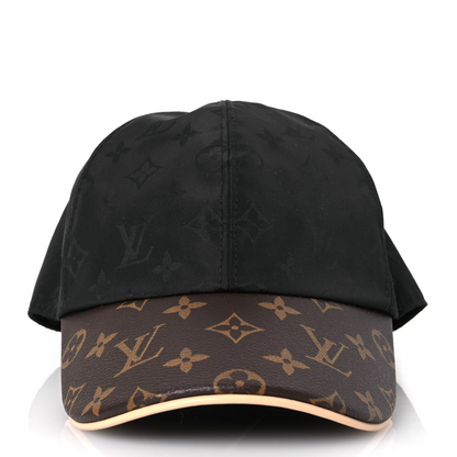 Black Contrast Brim Baseball Cap