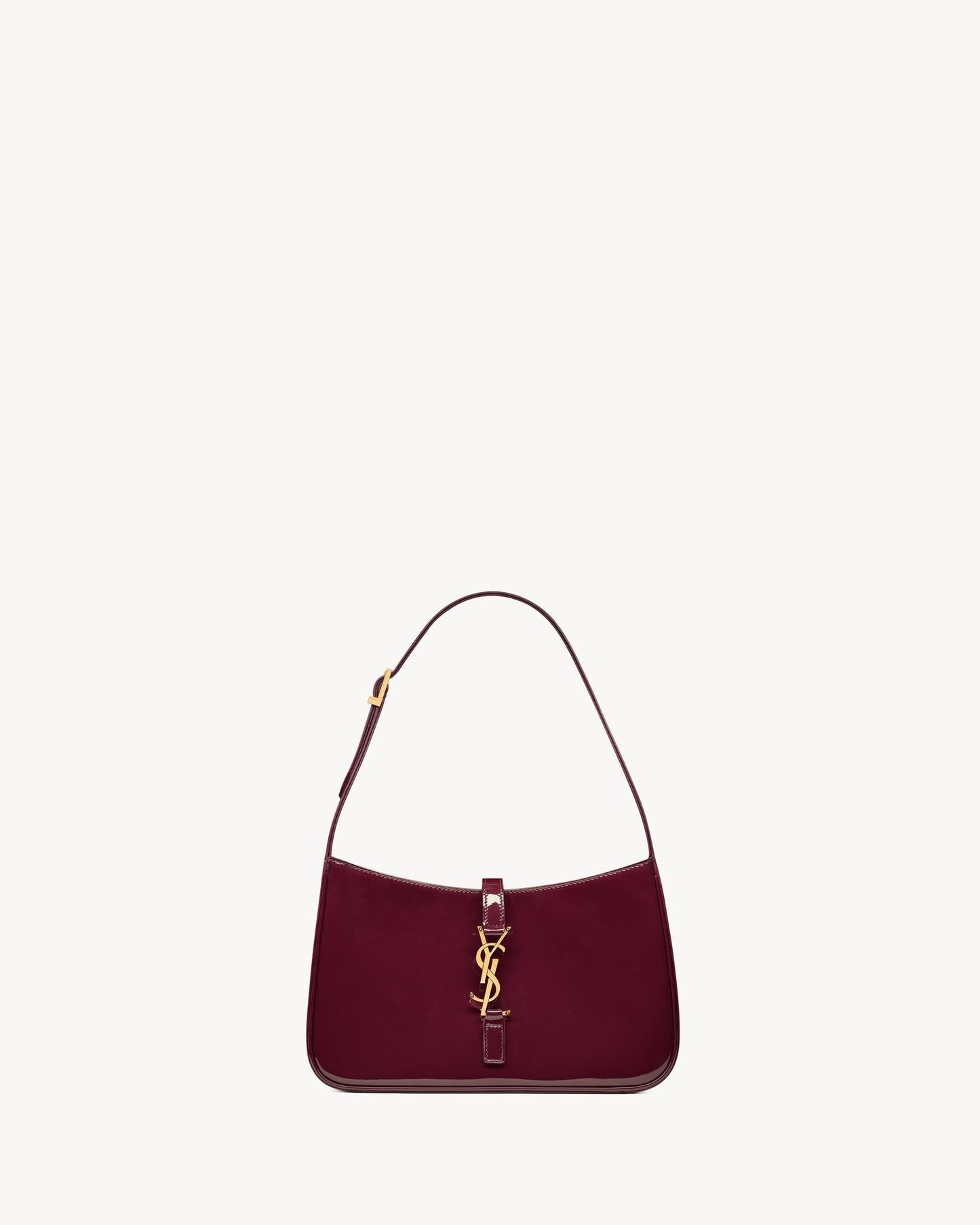 Borsa a spalla Hobo in pelle liscia