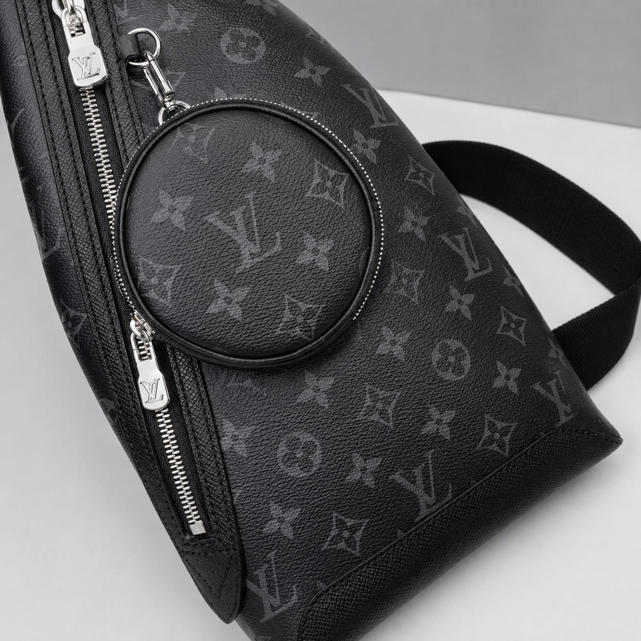 Minimalistisk aftagelig pose Crossbody brysttaske