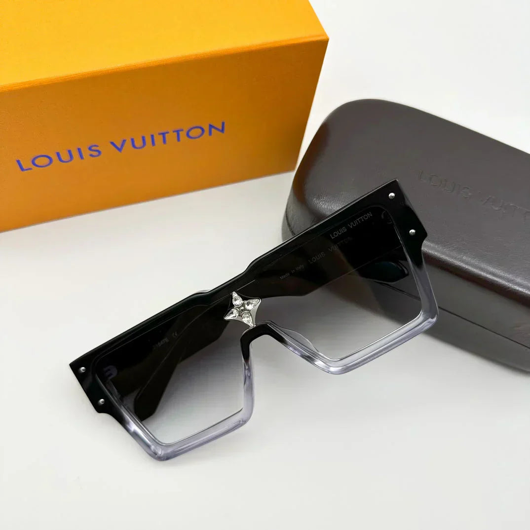 Occhiali da sole di lusso con montatura grande L-002