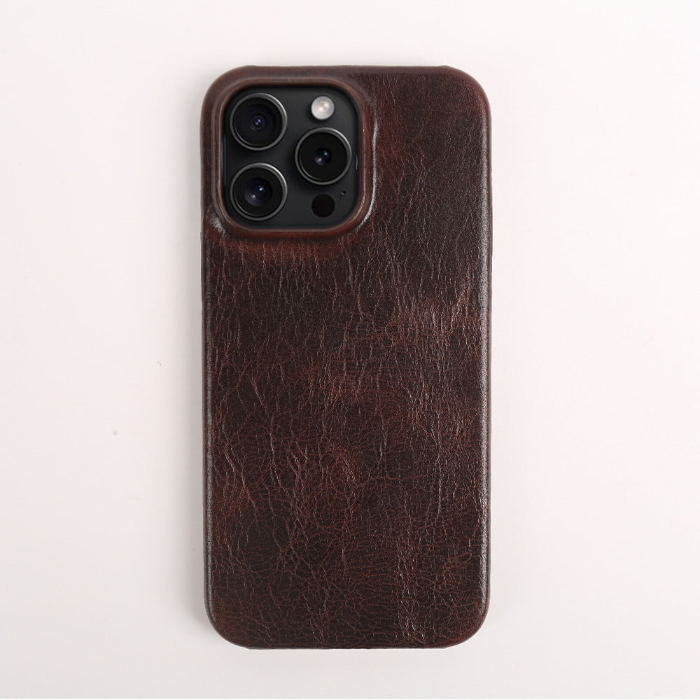 Etui na iPhone'a z prawdziwej skóry